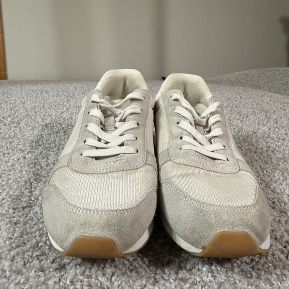 J.Crew Women’s Beige & Gold Retro Sneakers – Size 7 - Picture 4 of 8